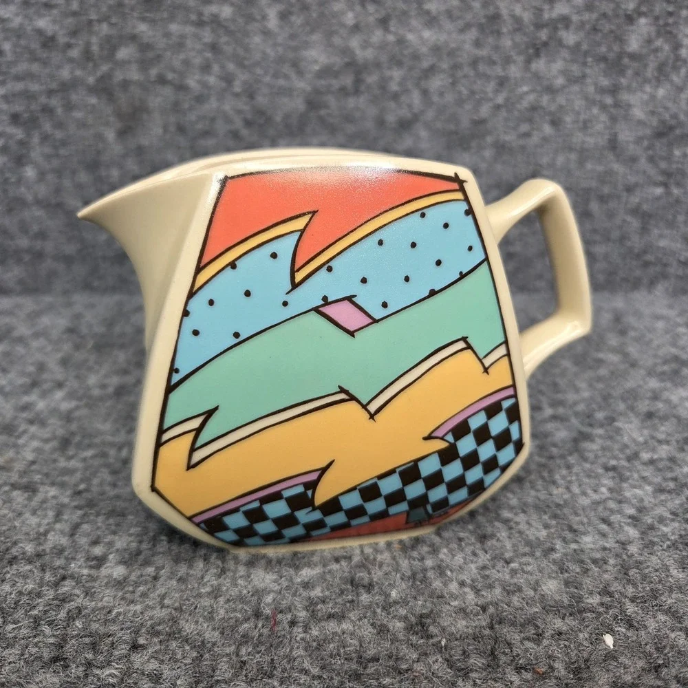 ROSENTHAL Studio Line Dorothy Hafner‎ FLASH pattern Cream  Colorful Creamer